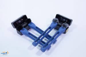 Funkmikrofon mit Halterung